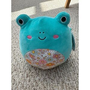 Squishmallow 9" Robert the Frog with Floral Belly PLUSH‎ NEW